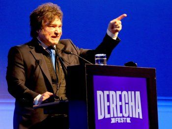 Javier Milei en la Derecha Fest