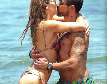 Pocho Lavezzi y Yanina Screpante calentaron las playas de Punta del Este
