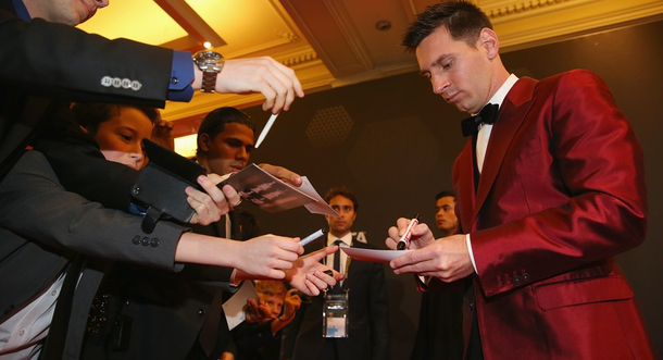 Las cargadas al traje de Messi en Twitter