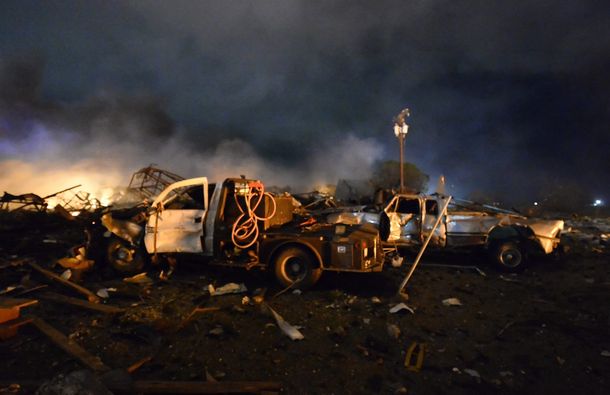 Una fuerte explosión dejó al menos cinco muertos en Texas