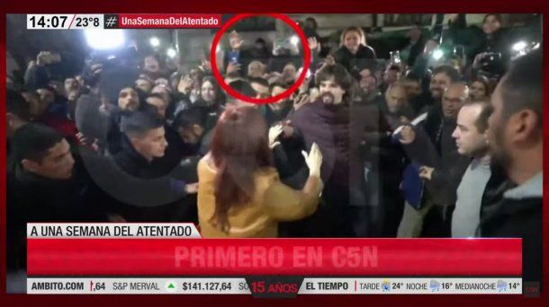 Sabag y su banda estuvieron en la casa de Cristina Kirchner tres días antes del atentado