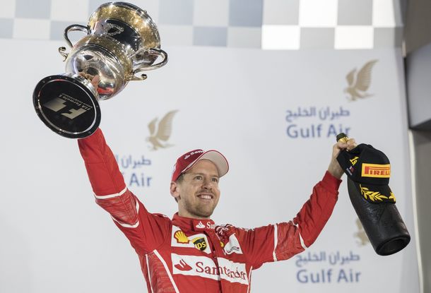 Vettel es el puntero del campeonato mundial de Fórmula 1