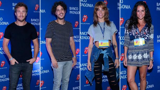 Los looks de los famosos en el recital de los Rolling Stones en Argentina