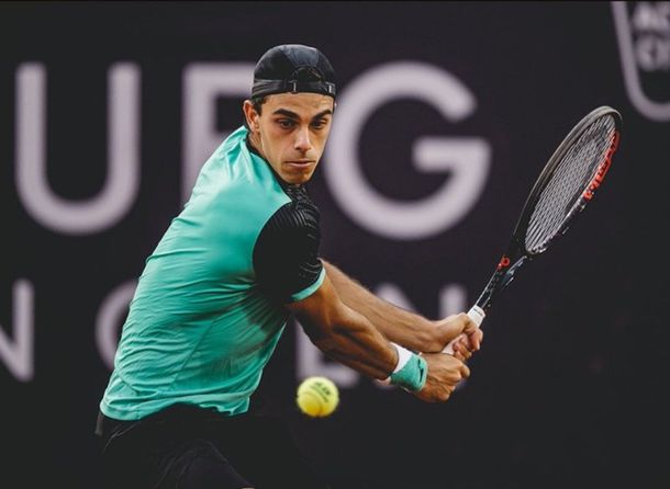 Francisco Cerúndolo, campeón en Bastad, ganó en su debut en Hamburgo