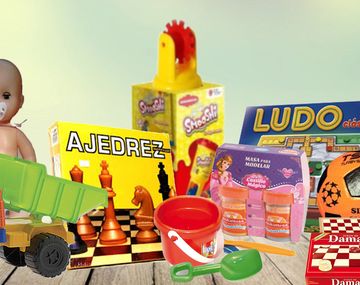 Canasta Navideña de Juguetes