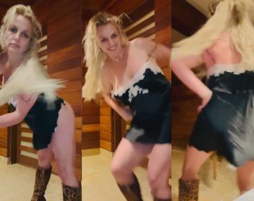 Preocupación en los fans: el nuevo video de Britney Spears bailando en un baño público
