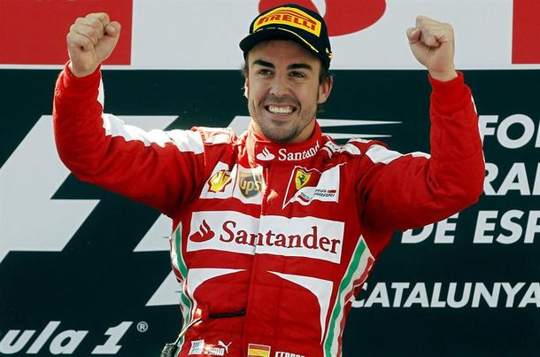 Fernando Alonso logró una gran victoria en España