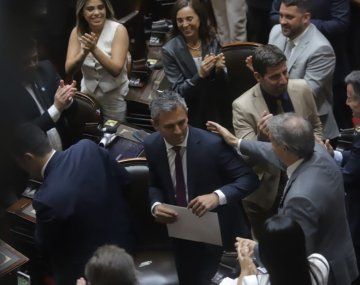 Martín Menem en Diputados. Foto: Mariano Fuchila.