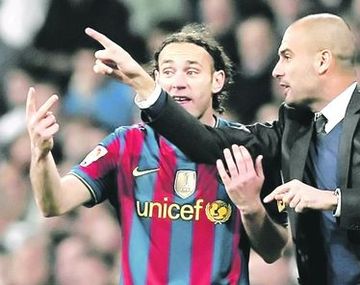 Pep Guardiola quiere a Milito como colaborador en el Bayern