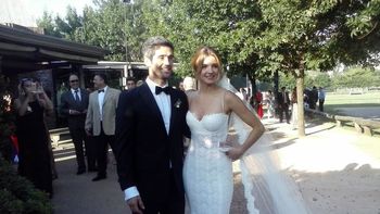 Marcela Kloosterboer y su marido Marcela Kloosterboer y su marido