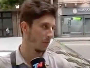 Cronista de TN buscaba testimonios contra el país, pero un turista la dejó sin palabras