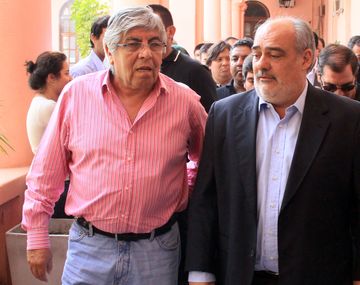 Hugo moyano se reunió con Ricardo Colombi
