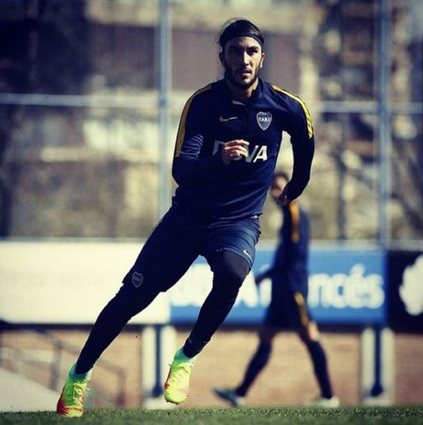 Sebastián Pérez en Boca - Crédito: Instagram sebastianperez_24