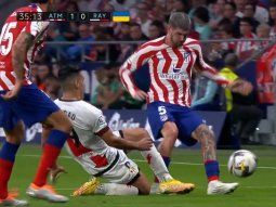 La terrible patada de Falcao a De Paul que asustó a todos a días del Mundial