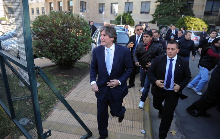 Amado Boudou no declaró, presentó un escrito y se retiró de Comodoro Py