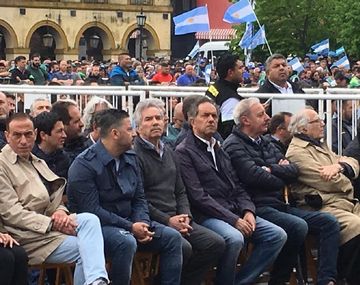 Scioli y Solá en Luján - Crédito: @danielscioli