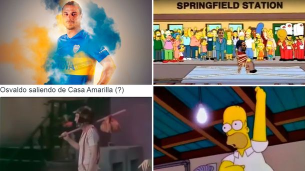 Infaltables: echaron a Osvaldo de Boca y los memes estallaron en las redes