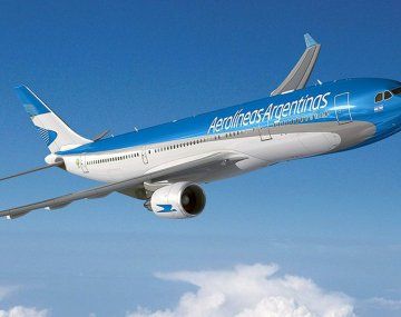Avión de Aerolíneas Argentinas