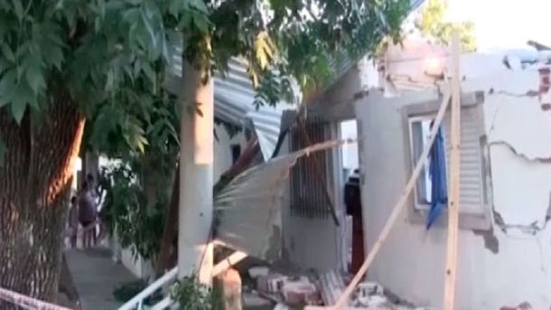 Un jubilado prendió el televisor y explotó su casa