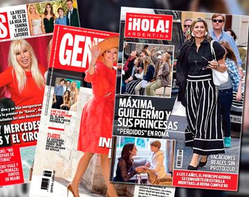 Mirá las tapas de las revistas de esta semana