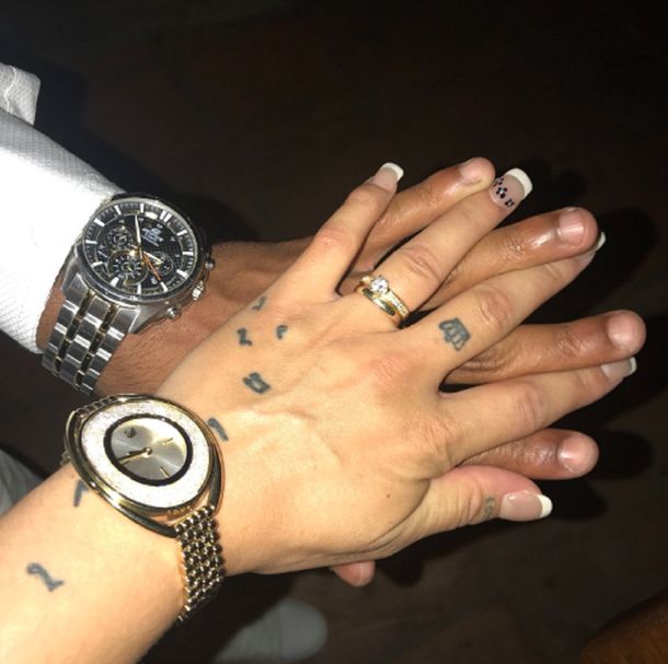 Una de las fotos que publicó Vanesa Britos en Twitter