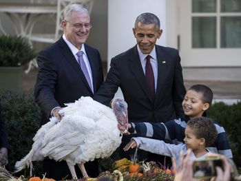 El presidente Obama encabezó el acto en la Casa Blanca