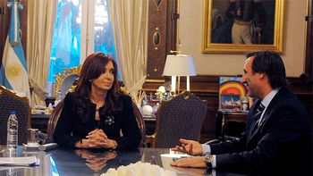 Cristina Kirchner, junto al ministro de Economía Hernán Lorenzino Cristina Kirchner, junto al ministro de Economía Hernán Lorenzino
