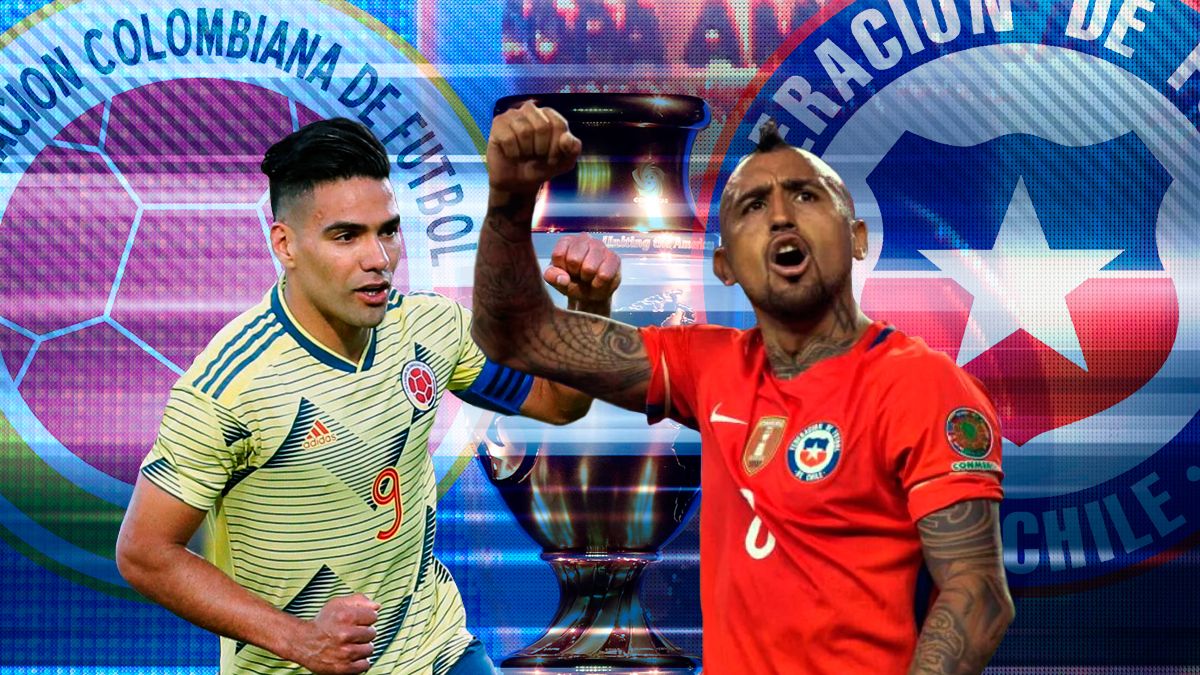 Colombia vs Chile por los cuartos de final por Copa América horario