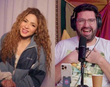 Shakira le envió un mensaje a Damián Betular.