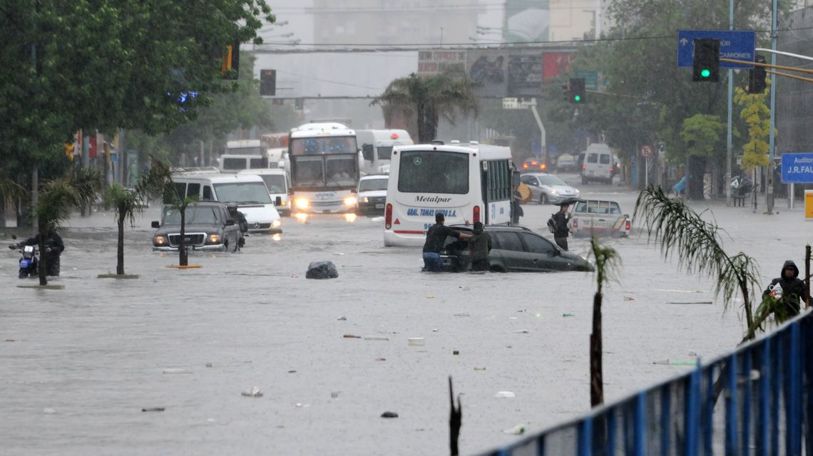 Las imágenes más impactantes de la tormenta en Buenos Aires