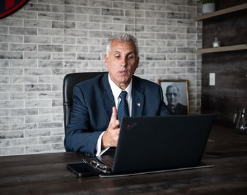 Marcelo Culotta inició su gestión en San Lorenzo y presentó a su equipo de trabajo