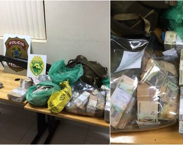 Las armas y el botín del robo a Prosegur en Ciudad del Este