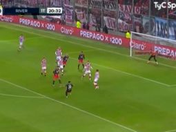 el golazo de casco para que river gane por copa argentina el golazo de casco para que river gane por copa argentina