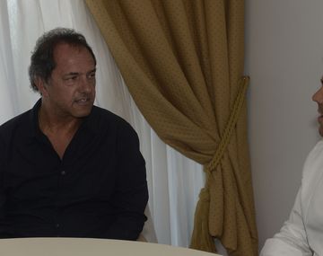 Scioli concibe la política como un servicio
