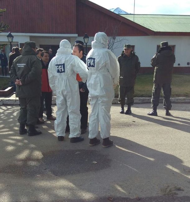 Exclusivo: así es el allanamiento a la sede de Gendarmería por la desaparición de Maldonado