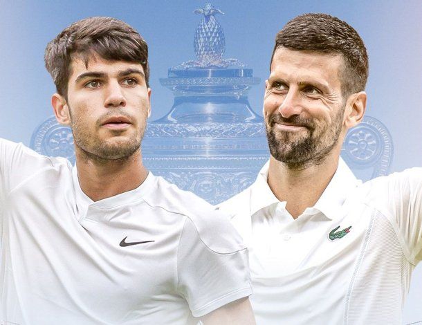 Carlos Alcaraz y Novak Djokovic