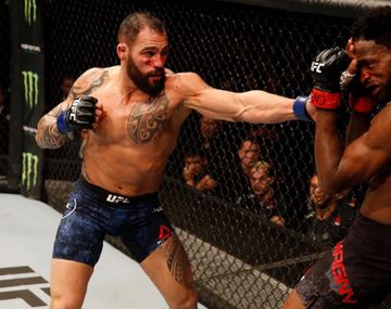 Ponzinibbio y otra gran actuación. Foto: @UFCEspanol