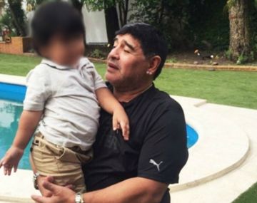 Diego Maradona, por la tenencia de Dieguito Fernando