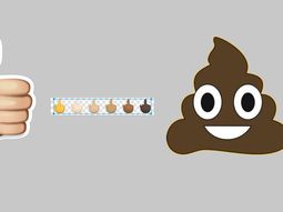 Cómo encontrar el dibujo del dedo mayor entre los íconos de Whatsapp
