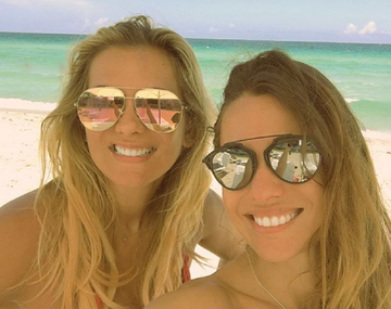 Las vacaciones de Pampita: playa