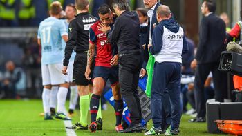 El talentoso volante salió en el primer tiempo El talentoso volante salió en el primer tiempo