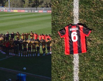 Milan se detuvo en Australia para despedir a Baresi con un emotivo homenaje