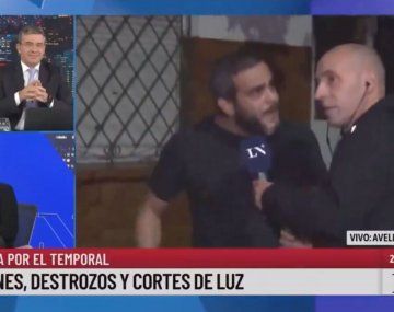 Tenso cruce: vecino de Avellaneda insultó a los periodistas LN+ en pleno móvil