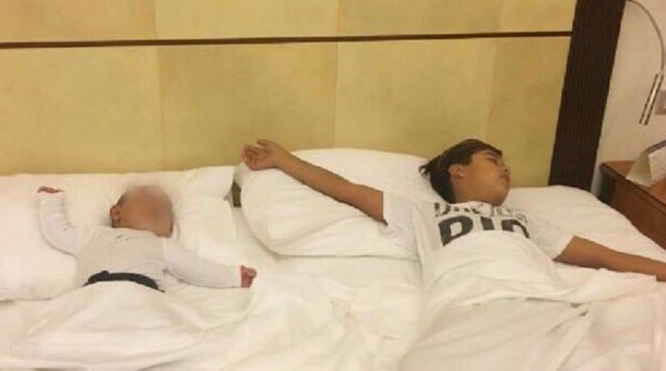 Los hijos de Arturo Vidal, con la camiseta argentina, cumplieron su sueño: la foto con Lionel Messi