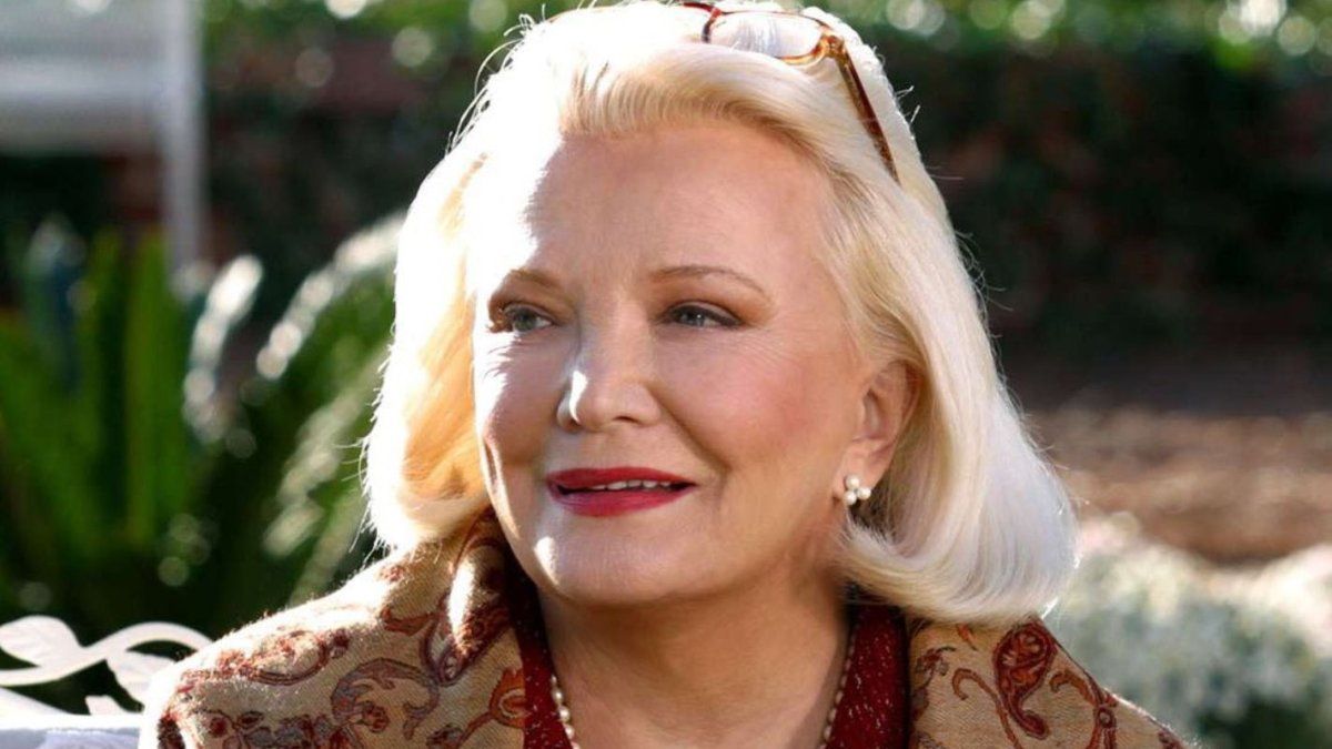 Murió Gena Rowlands, protagonista de "Diario de una pasión"