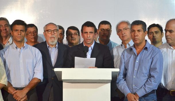 Capriles se perfila como el candidato de la oposición