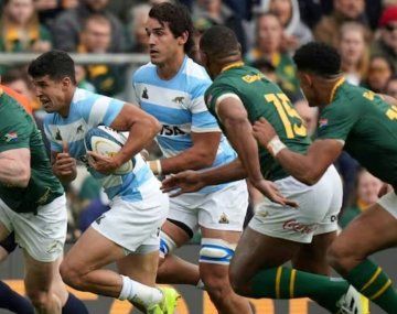 Ajustado triunfo de Sudáfrica sobre Los Pumas en el Rugby Championship