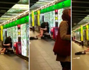 VIDEO: Filman a pareja teniendo sexo en el subte