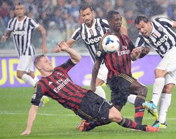 La Juventus reaccionó y le dio vuelta el partido al Milan