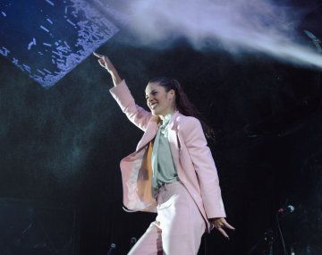 Julieta Poggio se suma una vez más a Fuerza Bruta: Aven